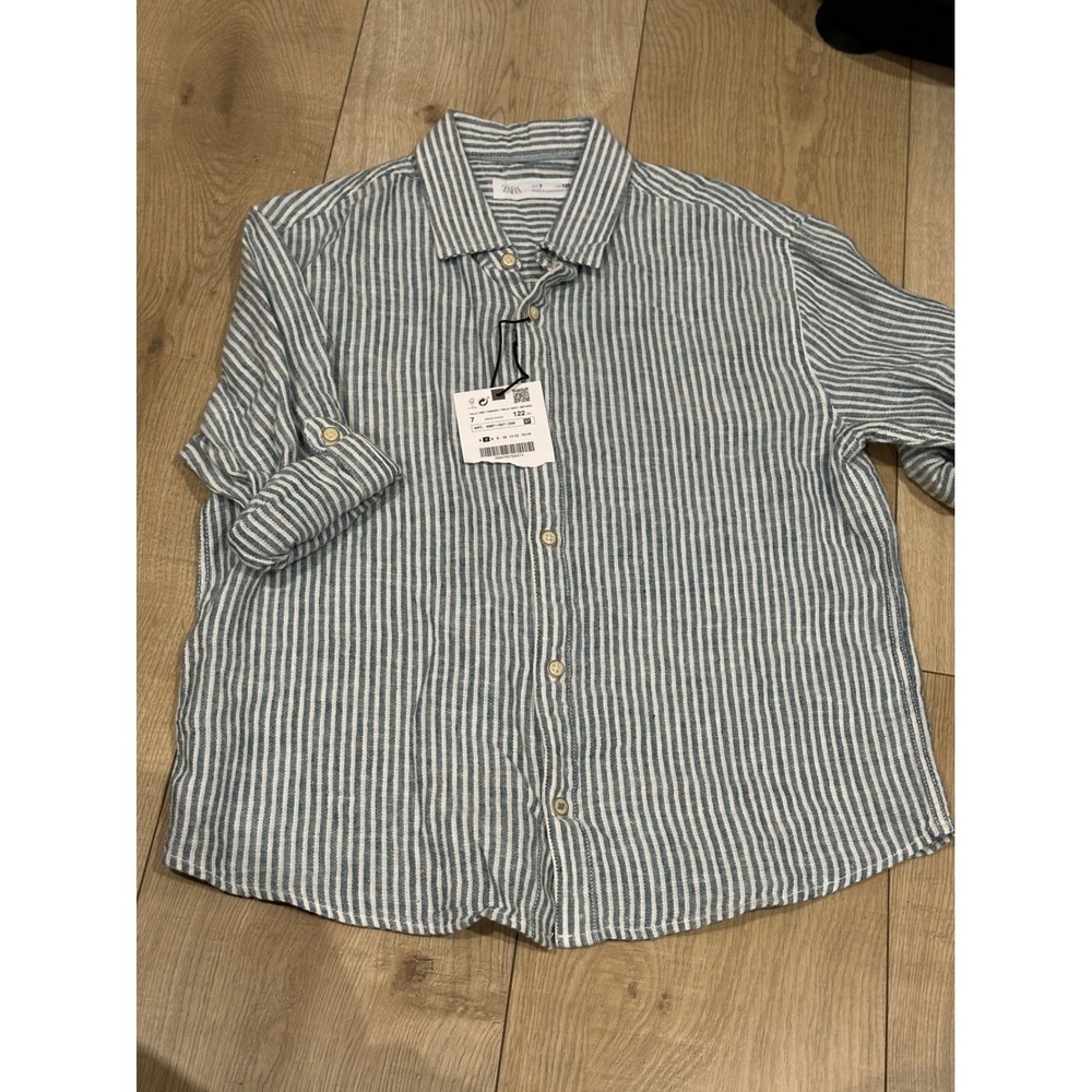 Zara Kids Boys Size 7 Shirt Bundle NWT Tee Lot 3pc - Picture 5 of 13
